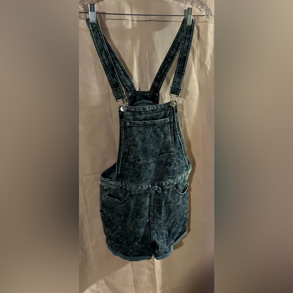 Justice jeans shorts overalls
